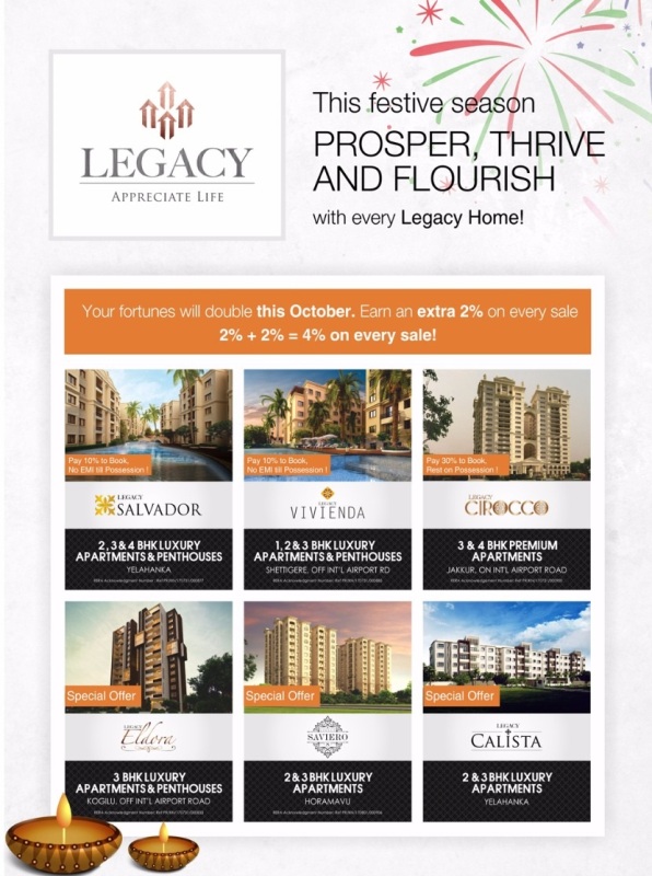 This Festive Seasons Prosper Thrive and Flourish with every Legacy Home, Bangalore Update